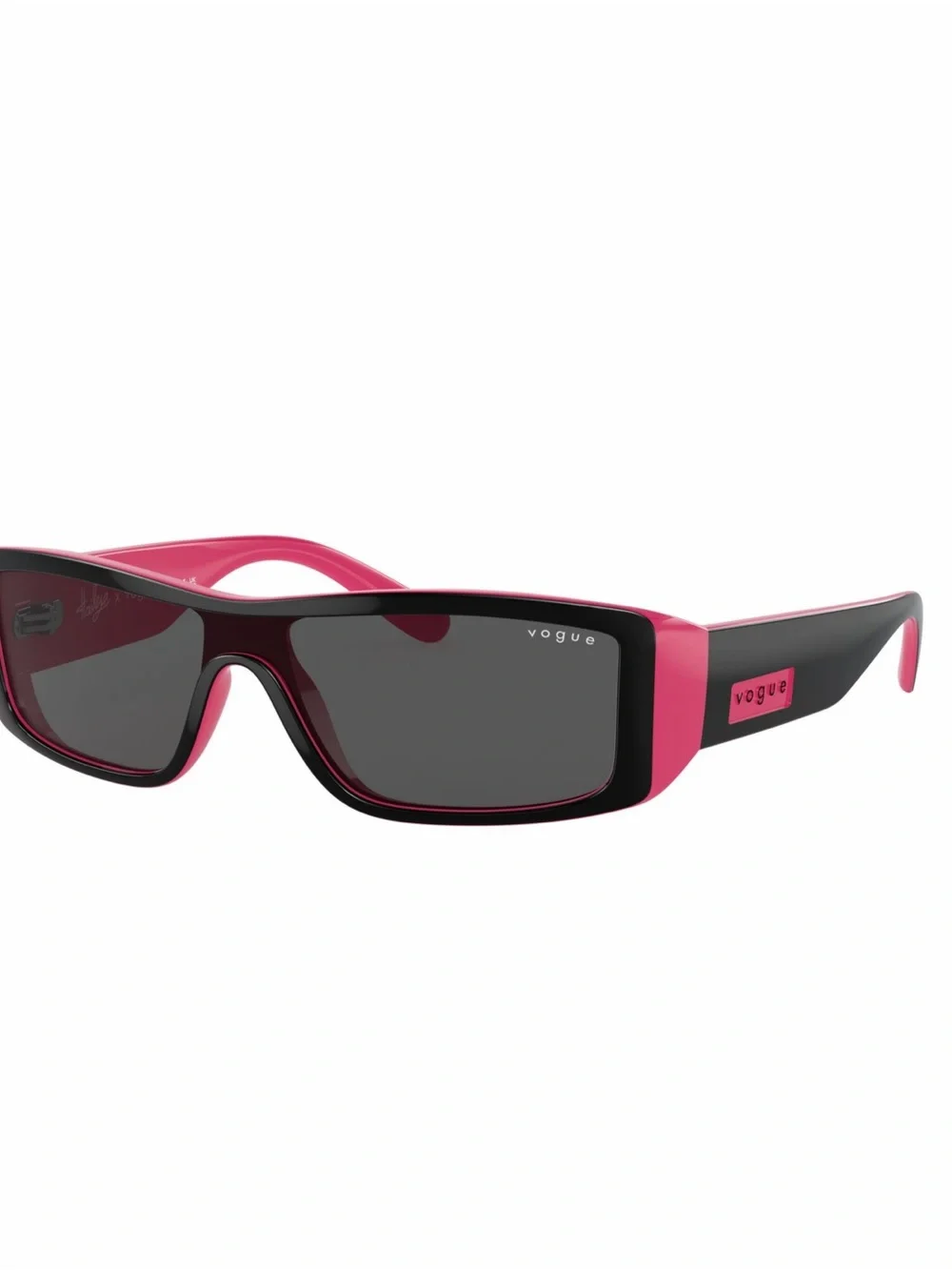 Vogue Pink and Black Sunglasses - Hailey Collection